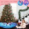 Christmas Tree Skirt Decoration For Home Xmas Tree Decorations Skirt Ornament Festive Holiday Party Decorations Indoor Outdoor 90cm