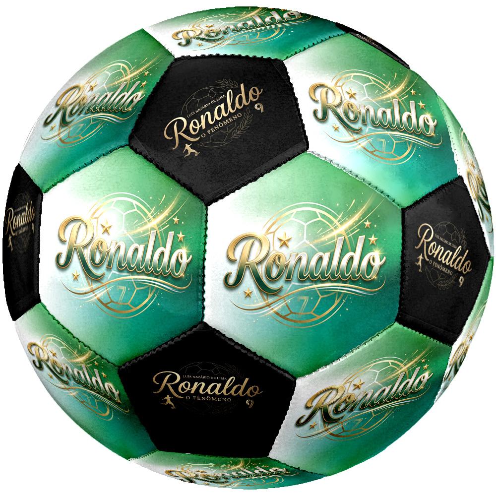 Ronaldo's Golden Celebration Size 5 Football Machine-Stitched Indoor/Outdoor Universal Football Sports Enthusiast Gifts