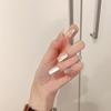 Ins Style Press On Nails Butterfly Pearl Handmade Fake Removable Women