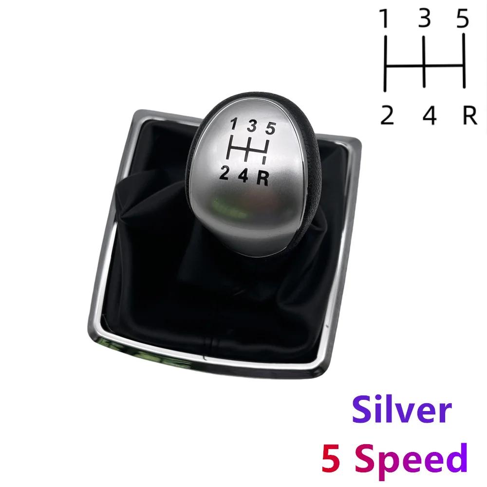 For Ford Focus Mk2 2005-2012 New 5/6 Speed Gear Shift Knob Lever HandBall Gaiter Boot Leather Cover High Quality Car Accessories