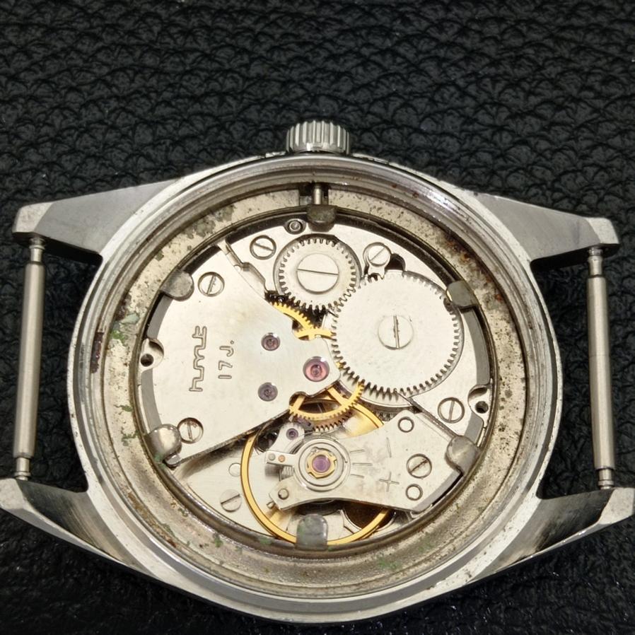 CLASSIC HMT JANATA HAND-WINDING MENS WHITE DIAL WATCH a600041-5 N101-a600041