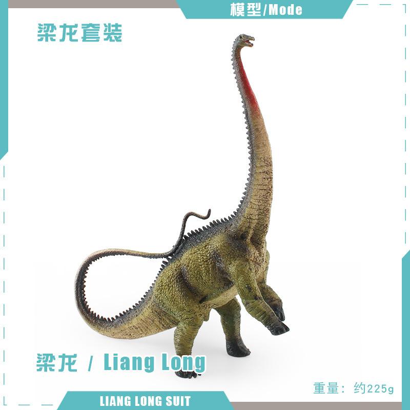 

Детализированная коричневая модель брахиозавра для украшения рабочего стола, идеально подходящая для любителей динозавров Green PL124218