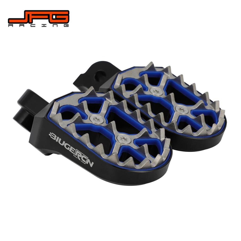 Motorcycles CNC Foot Pegs Footpegs Footrests Double Layered Pedals For CRF110F 50F 70F 80F 100R 70R 80R WR200 250 Dirt Bike