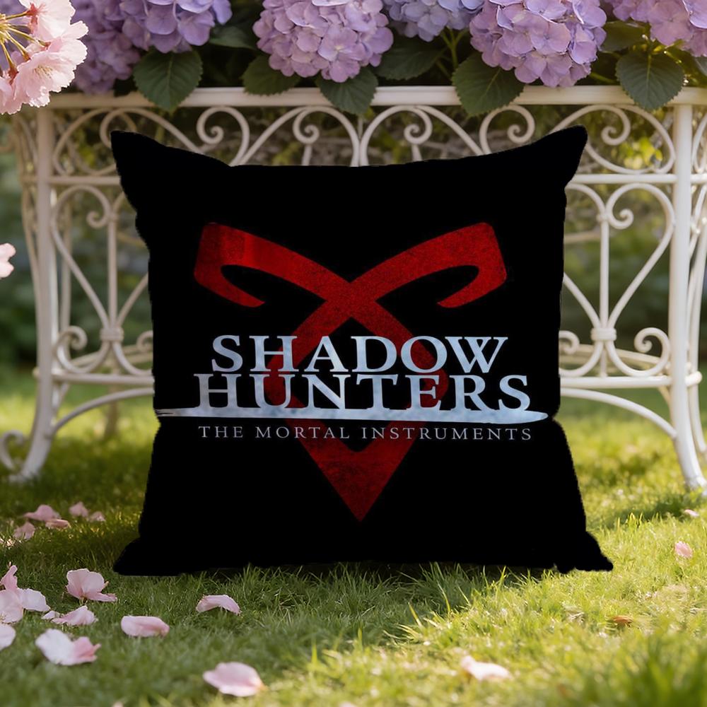 S-Shadowhunters Cushion Cover Home & Car Dual-Scene Pillow Cover: Reversible for Premium Comfort
