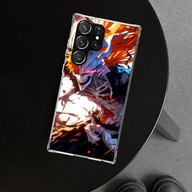 

Чехол для телефона Kurosaki Ichigo Bleach для Samsung Galaxy S26 S25 Edge S24 S23 Ultra S22 Plus S21 FE S20 + Арт Индивидуальный Funda Samsung S23 Plus