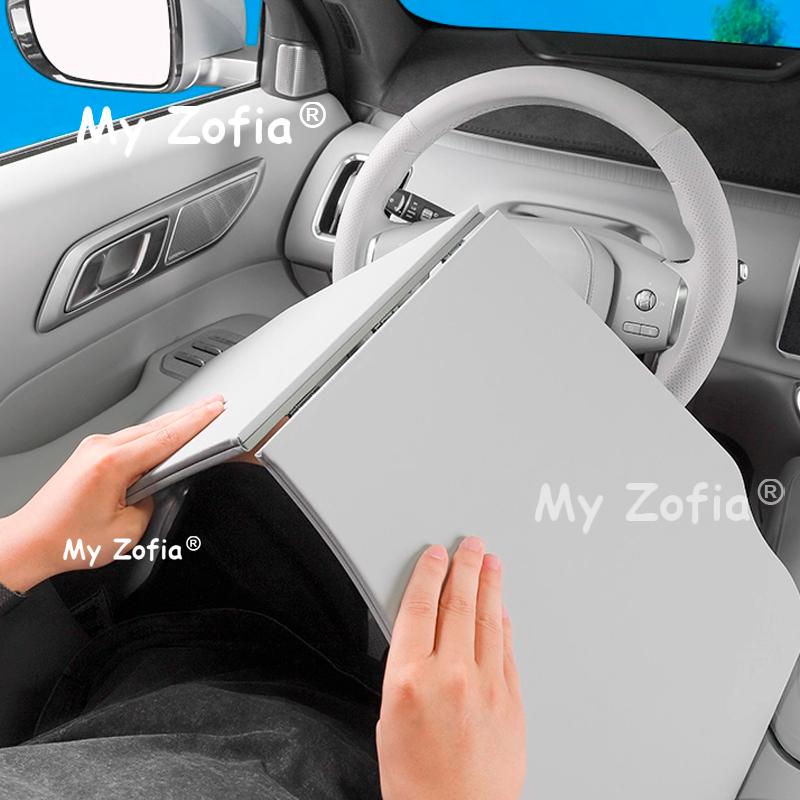For Deepal S09 2025 2026 Car Folding Small Table Board Car Dining Table Front Rear Multifunctional Computer Table Accessories