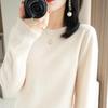 Women's Long Sleeve Round Neck Pullover: Stylish, Versatile, Light Knitwear for Autumn and Winter