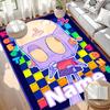 Custom Name Personalized Cosmic Bot Crew Print Carpet, Versatile Home Decor Rug, for Playroom, Apartment, Balcony, Entryway, Hallway Gift