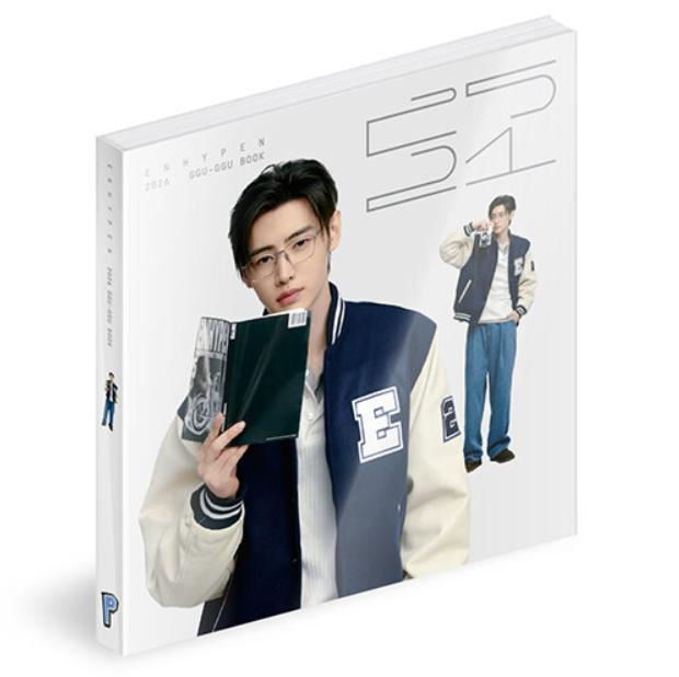 [Forhåndsbestilling] ENHYPEN 2026 GGU GGU BOK – Offisiell MD (7 Medlemmer)