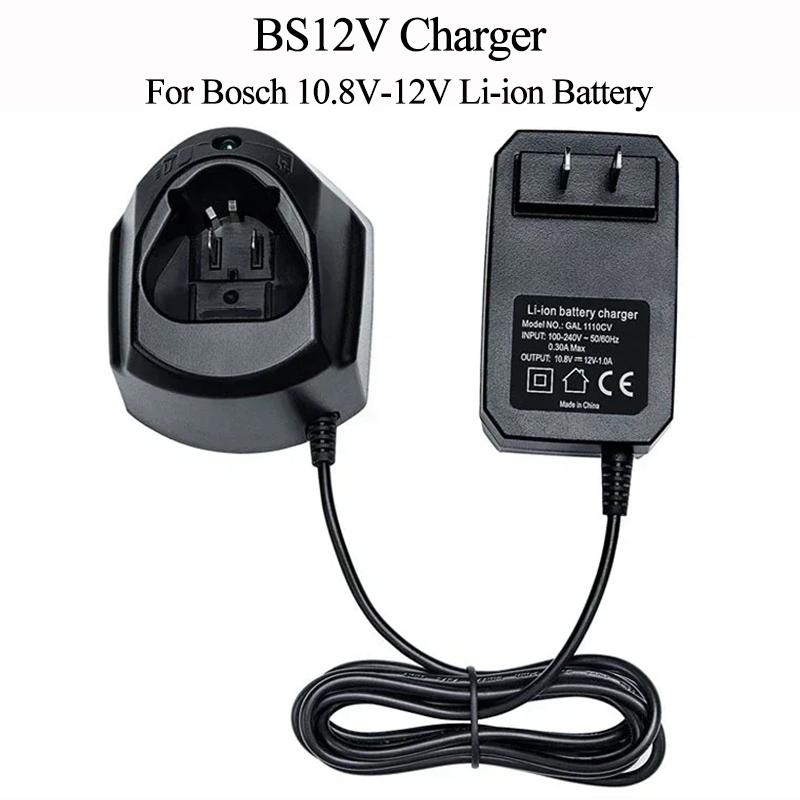 GAL1110CW Lithium Battery Charger For Bosch 10.8V 12V TSR1080 GSR10.8-2 GSA10.8V GWI10.8V TSR120 Electrical Drill Accessories US
