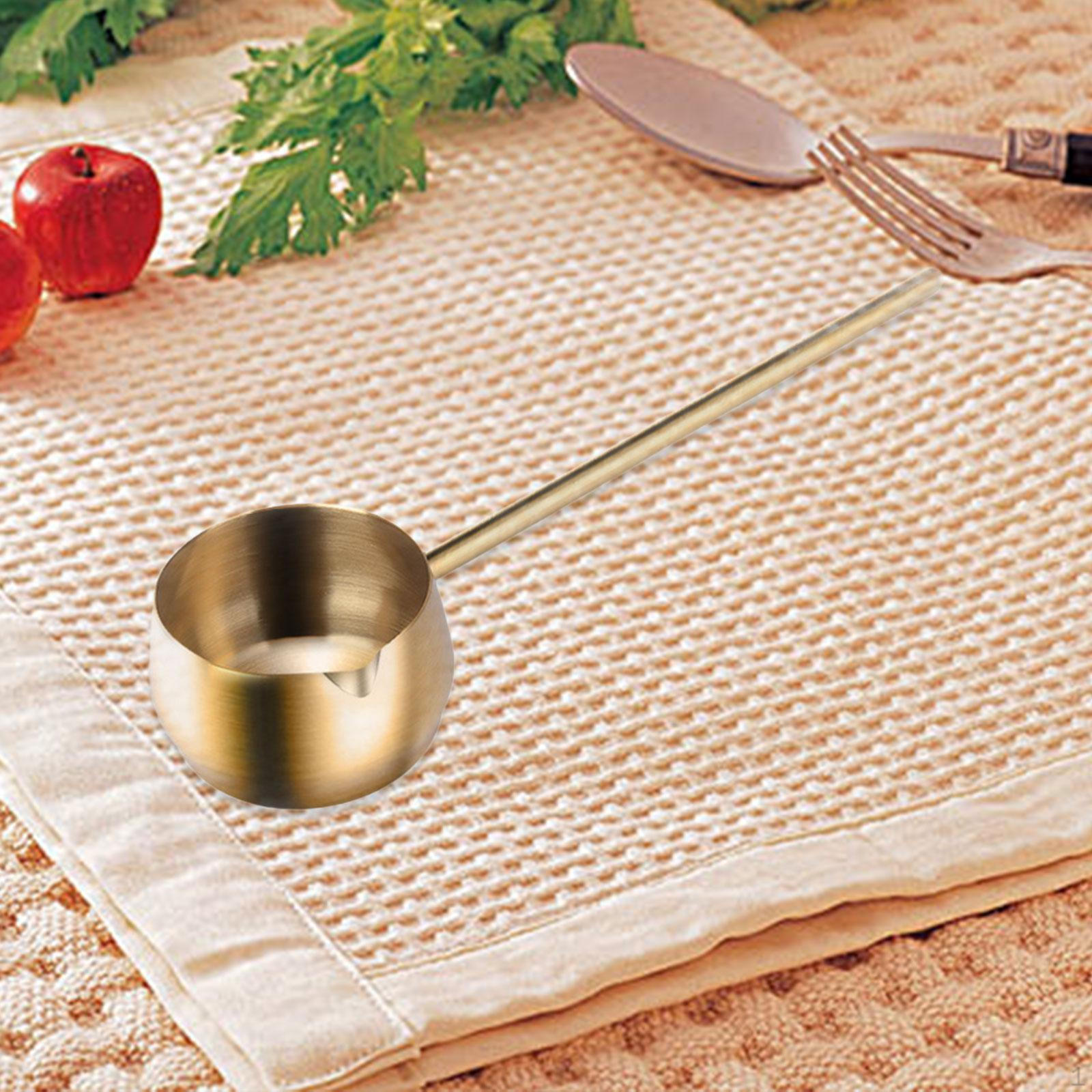 

Масляная сковорода, Маленькая сковорода, Соусница для домашней кухни с носиками для наливания, Кастрюля, Мини gold