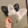 Bedding feathers lace cat ears thin headbands Internet celebrities sexy party performance props headbands hair accessories headgear