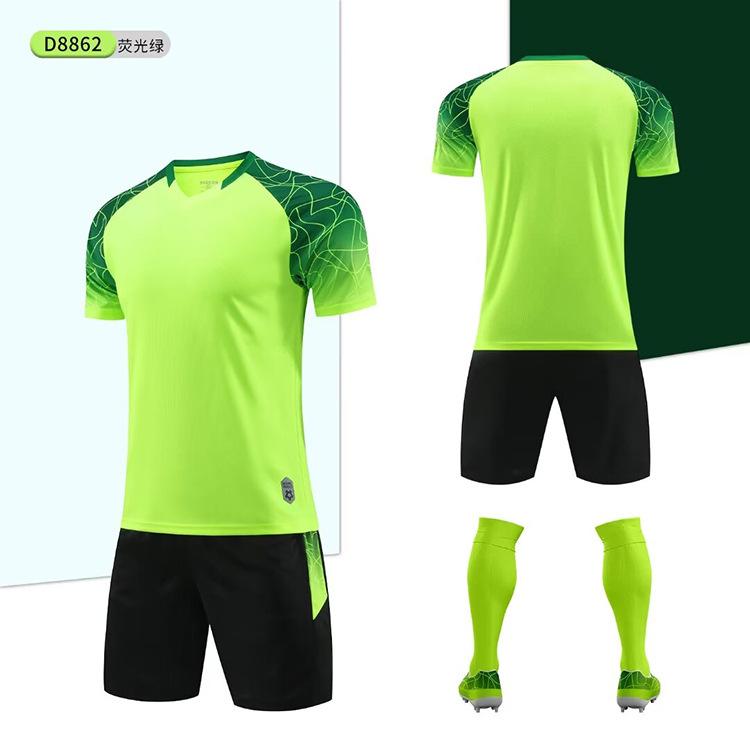 Set Maglia da Calcio Uomo Gioco Allenamento Maglia Stampata Bambini Adulti Maglia Sportiva Ragazze Scuola Primaria