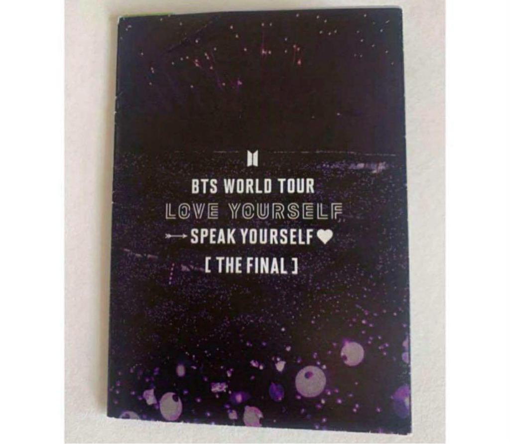 [USED] SYS FINAL Official Seoul Concert Venue Trading Card Jungkook with Pamphlet