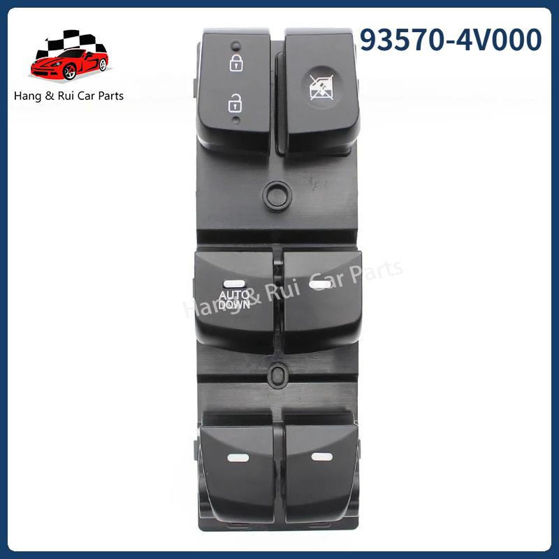 93570-4V000 High Quality Electric Power Window Master Switch For Hyundai 2012 2013 2014 2015 2016 Elantra Lang Move 93570-4V000 93570-4V000
