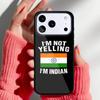 India Indian Flag Phone Case for iPhone 17 16 15 14 13 Pro Max Back Cover for 12 11 Pro Coque