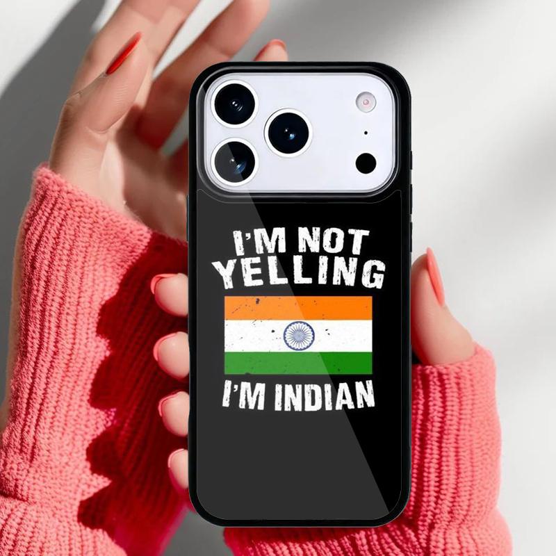 India Indian Flag Phone Case for iPhone 17 16 15 14 13 Pro Max Back Cover for 12 11 Pro Coque