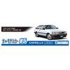 Aoshima 1/24 The Model Car Series No. 85 Toyota AE85 Corolla Levin 1500SR 1985 Plastic Model Kit