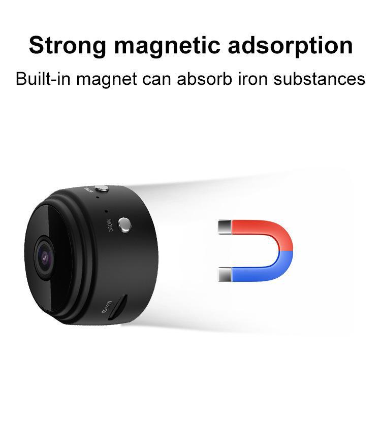 A9 Wireless Intelligent HD Surveillance Camera with Remote WiFi Monitoring