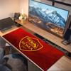 AS Roma Print  Cushion Non-slip Laptop Tablet Big Mousepad XXL Mat Mini PC Playmat With Lock edge