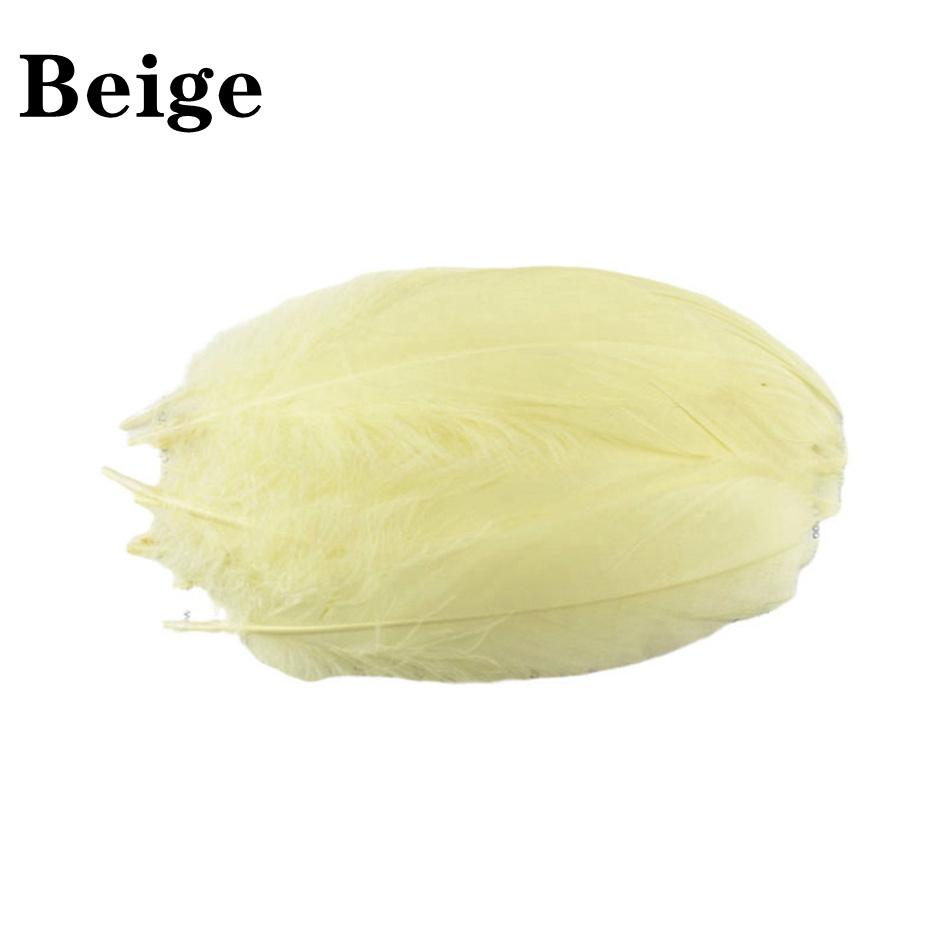100Pcs Natural Goose Feathers Plumas Wedding Party White Feathers Christmas Crafts DIY Jewelry Making Decoration Accessories