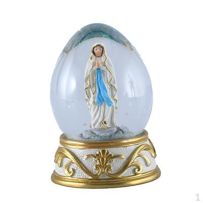 Statua della Beata Vergine Maria Statuetta Decorativa Collezione Decorazione Cristiana Ornamento da Scrivania Natale