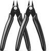 AIMOONSA Mini Diagonal Cutting Pliers 13 Cm – Pack of 2, Chrome-Vanadium Steel, PVC Handles