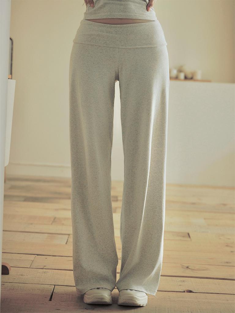 Kaindami Essential Wide Folding Leggings Pants