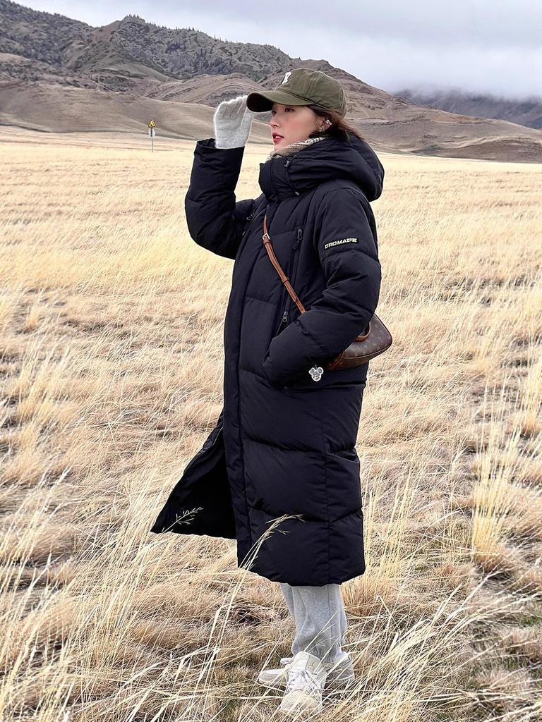 Palton Lung de Iarnă pentru Femei 2025 – Jachetă de Exterior Îngroșată și Călduroasă