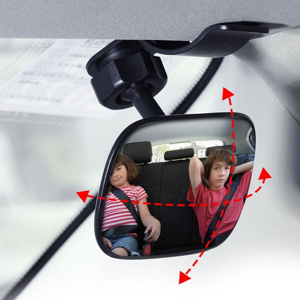 Clip-On Child Infant Safety Monitor 2 in 1 Kids Rear View Mirror Car Accessories