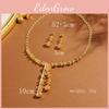 Autumn Fashion Alloy Jewelry Set Sparkling Rhinestones For Daily Decoration Wear