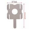 50Pcs 4S Lithium  Battery Pack  Replace Spot  Welding Nickel Plate Plating Nickle Sheet U-shaped Strap Sheets Welding Soldering