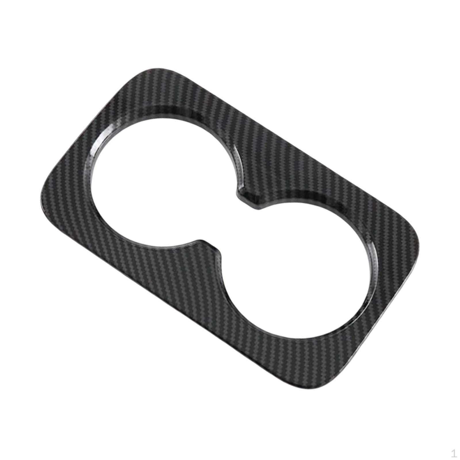 

Cup Holder Cover Frame Car Styling Sticker Professional Accessories