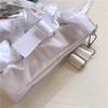 Heart Shape Clear Ita Bag Cute Ruffled Female Tote Bags Japanese Y2K Ribbon Bow Lolita Shoulder Handbag Pin Display Itabag
