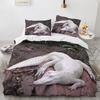Crocodile Duvet Cover Wild Alligator Print Bedding Set For Boys Girls Teens Ultra Soft Wildlife Animal Comforter Cover Bed Decor
