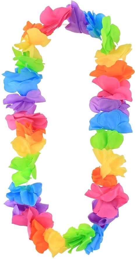 Naszyjnik Hawajski Hawaje Pastel Kolorowy Kwiaty