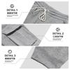 American Autumn and Winter Fleece Men's Casual Overalls Men's Multi-pocket Drawstring Ten-color Sports Casual Trousers