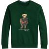 Bluza z nadrukiem misia Polo z okrągłym dekoltem Męska bluza 710981794-001