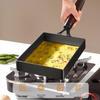 Qingyu Wrought Iron Frying Pan with Wooden Handle