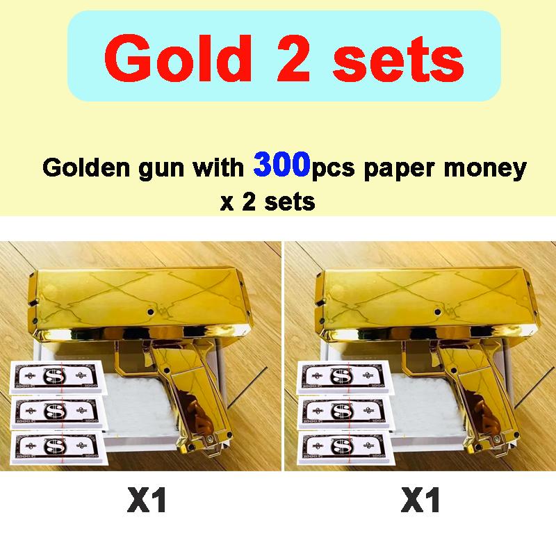 Money Shooter Gun Party Game Spray Money Gun Shooter Bachelor Props Party Supplies Festival Celebration Wedding Decoration