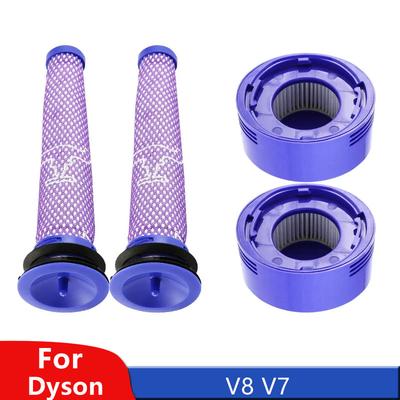 HEPA Filter For Dyson V8 V7 Accessories Robot Vacuum Cleaner Washable Filter Replacement Cleaning Spare Parts