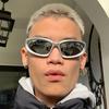 2PCS Wrap Around Sunglasses Future Sense of Technology Sports Sunglasses Riding Hip Hop Punk Y2K Sunglasses Women Men