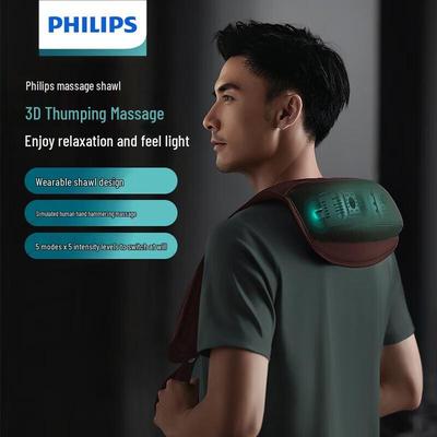 Philips Nacken- und Schultermassagegerät mit CN-Stecker (Adapter enthalten)