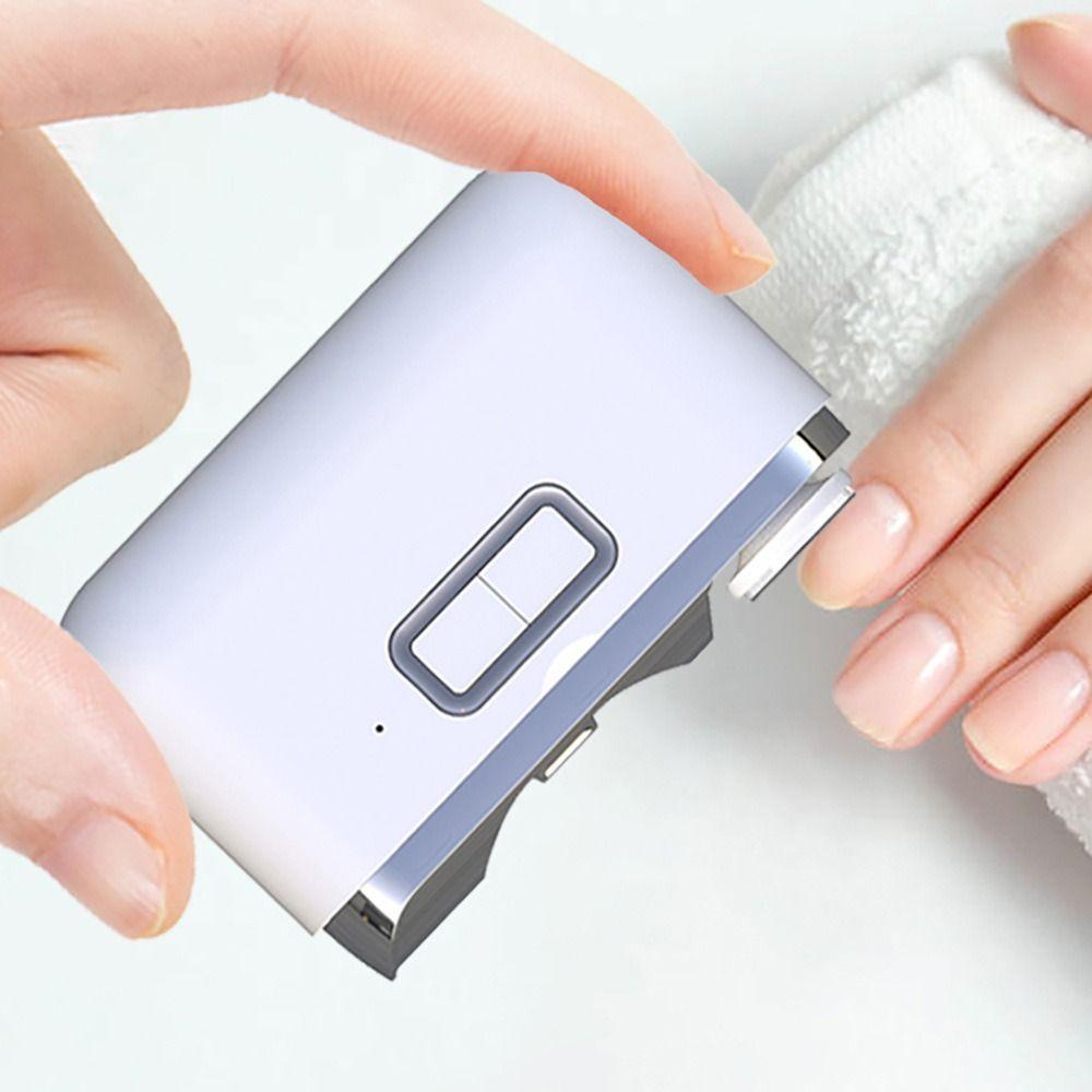 Rechargeable Electric Nail Clippers 2 in 1 Automatic Nails Clipper For Baby Adult