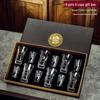 Elegant White Wine Glass Set with Decanter – Thickened High-Stemmed Wine Cups for Spirits and Wine.