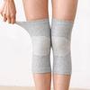 1 Pair Knee Support Protector Elasticated Bandage Warm Charcoal Knitted Knee Pads for Arthritis Injury Gym