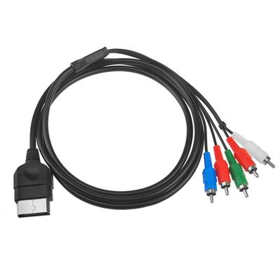 180cm HD Component TV Hookup Connection Cord High Definition Component AV Cable Audio Video RCA Cable for Classic Original Xbox