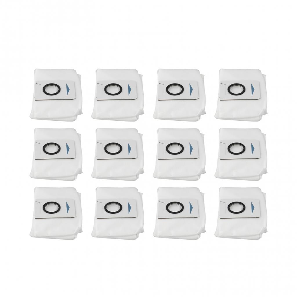 Pack of 12 Dust Bags for For Ecovacs For Deebot T20 For OMNI X1 and For TURBO