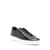 Salvatore Ferragamo Ferragamo Cube Gancini Print Sneakers Black