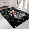 Tapis logo Partizan pour Salon Chambre Maison Décoration Canapé, Tapis de Sol Antidérapant pour Jeux d'Enfants
